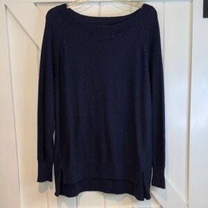 Old Navy Navy Scoop-Neck Lightweight Pullover Sweater